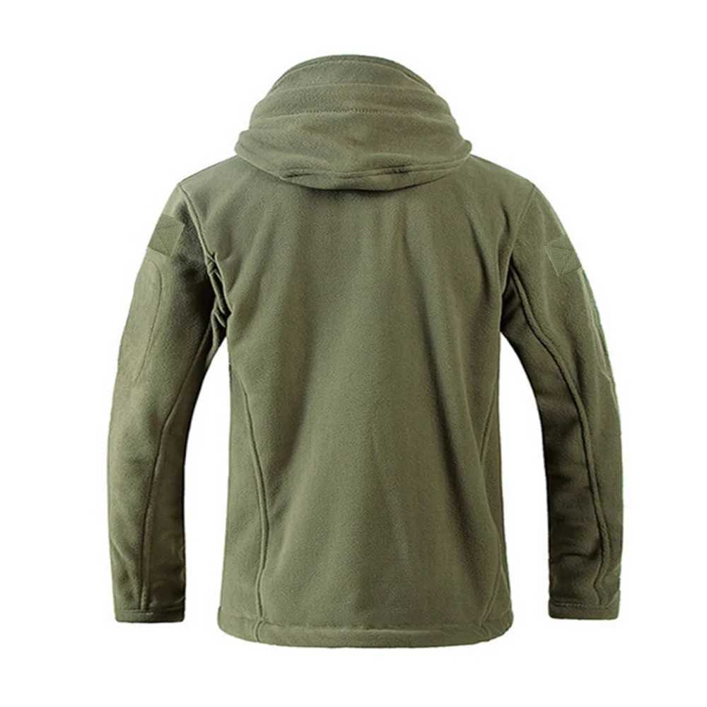 Mens jacket autumn new tactical bomber jacket outdoor polar wool leisure hiking jacket W250103