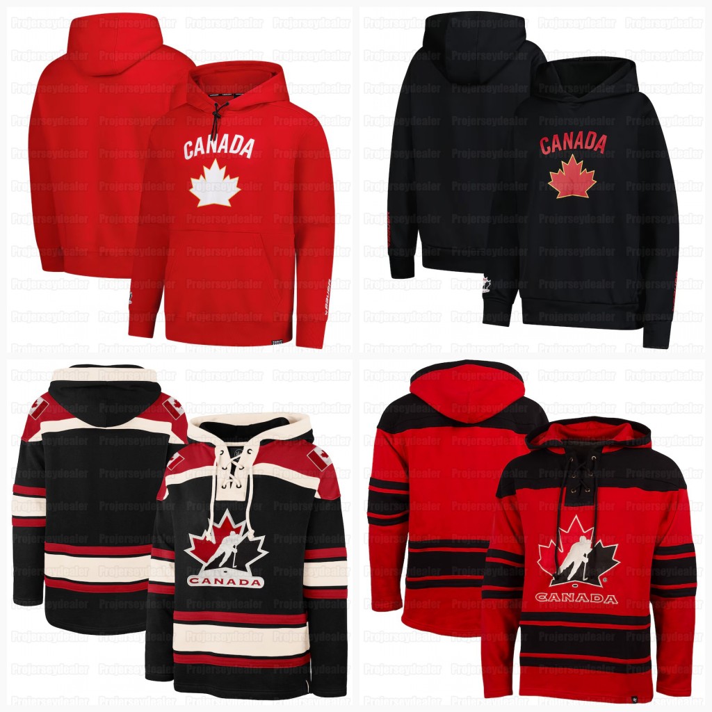 Canada 2024-25 IIHF World Junior Hoodie Jerseys Gavin McKenna Porter Martone Matthew Schaefer Jack Ivankovic Bradly Nadeau Brayden Yager Jett Luchanko