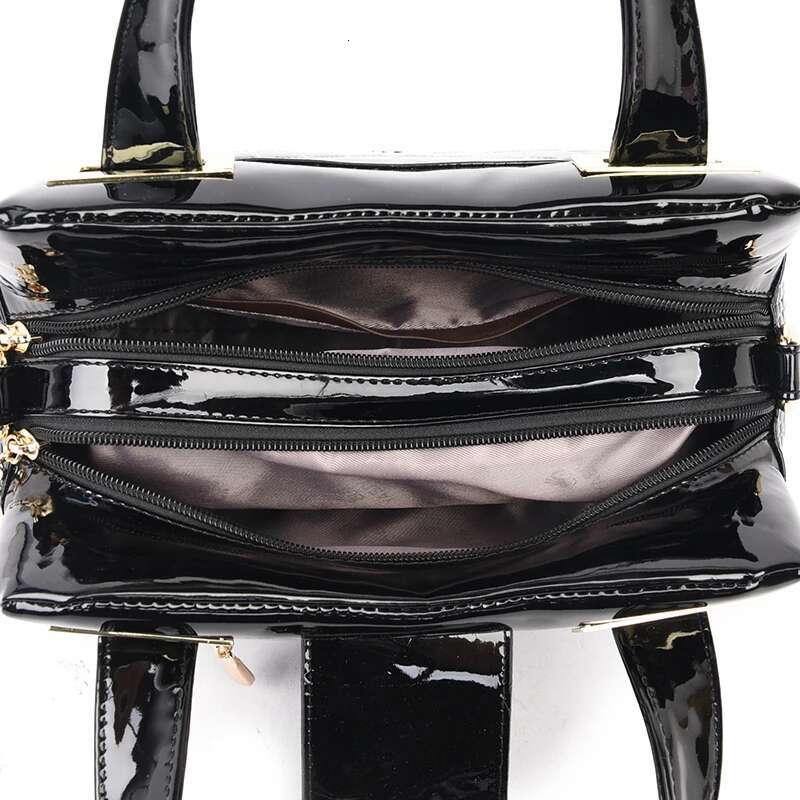 Women's 2025 new crocodile pattern leather designer crossbody bag trend shoulder bag casual fashion handbag