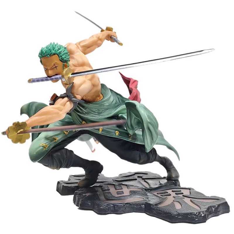 One Piece 10CM Figure Toys Anime GK Roronoa Zoro Three-blade Sa-maximum PVC Action Collection Figurine Model Dolls Gifts KidsXJ250103