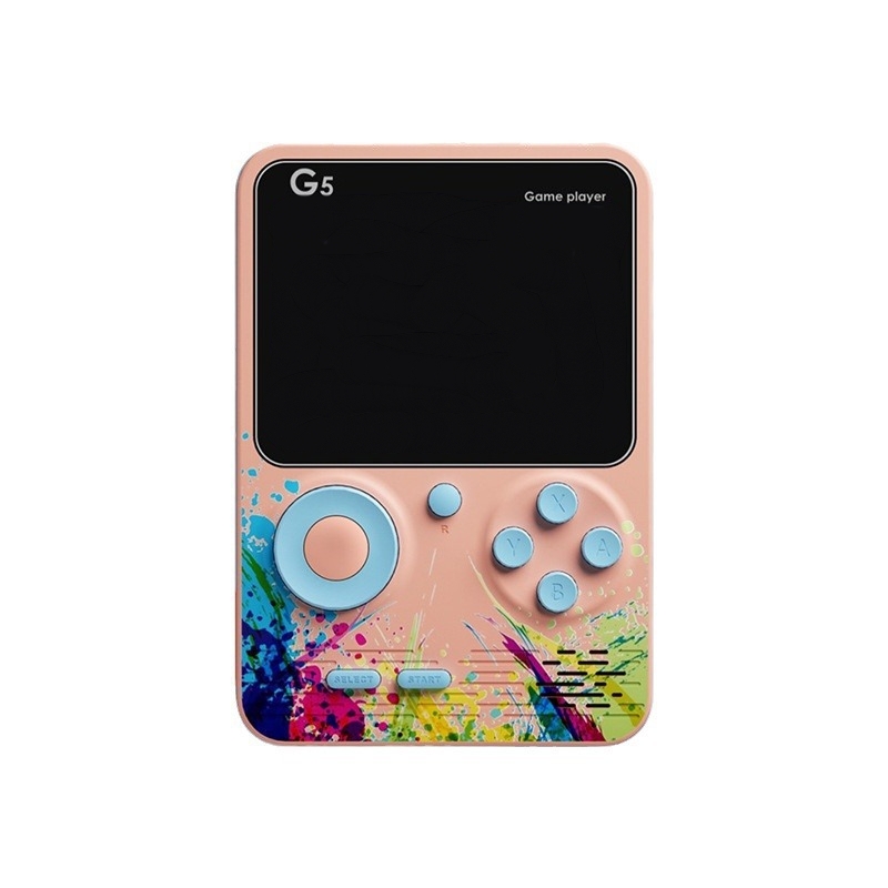 2.4 Inch Video Game Console Mini Portable Retro TV Handheld Game Player Built-in 500 Games AV Output Support 2 Player