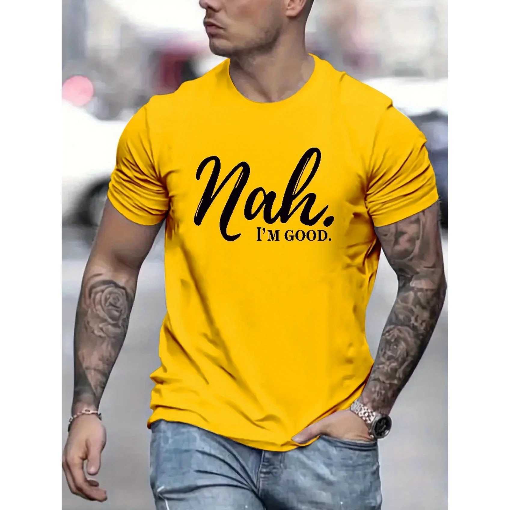 Fashion Mens T-Shirt Tops Breathable Quick-drying Fitness Workout Sports T-shirt Casual Streetwear Mens Short Sleeve ClothingXJ240102