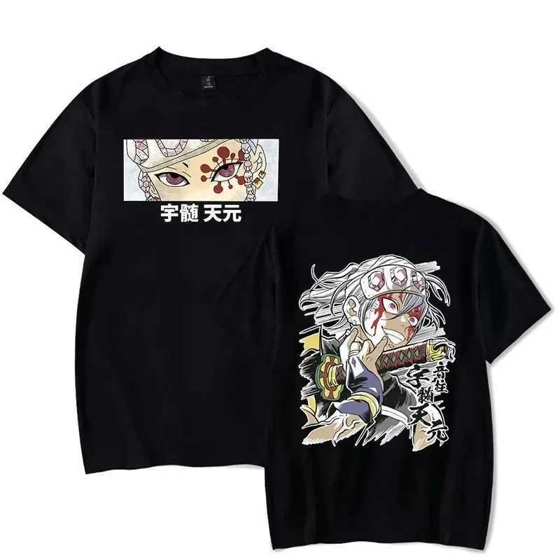 Summer Loose Harajuku Cotton Short Sleeve Japanese Anime Printed T-shirt Men Women Manga Tops Casual Oversized Tee Y2k ClothingXJ240102