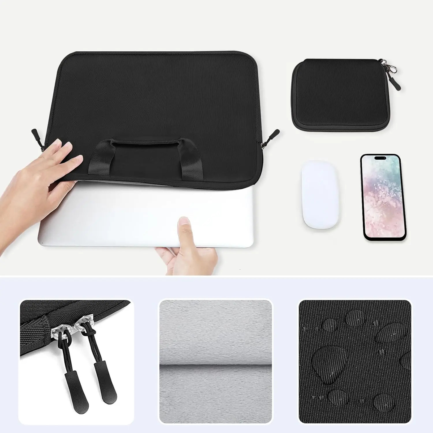 13 13.3 14 15 16 inch Laptop SlEEve Bag for Macbook Air Pro M4 M3 M2 M1 Notebook Briefcase Cover Case 250102