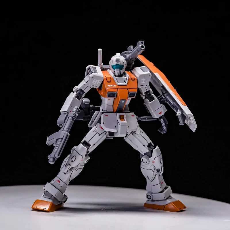 GTO Morocco GK RGM-79 HG 1/144 Repair Double Cannon Advanced Edition Assembly Model Action Picture Decoration Toy Gift W250103