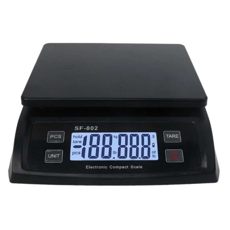 Digital transportation scale 66lb 0.1oz (30kg 1g) postal weighing scale with holding and tare functions postal weighing scale W250103
