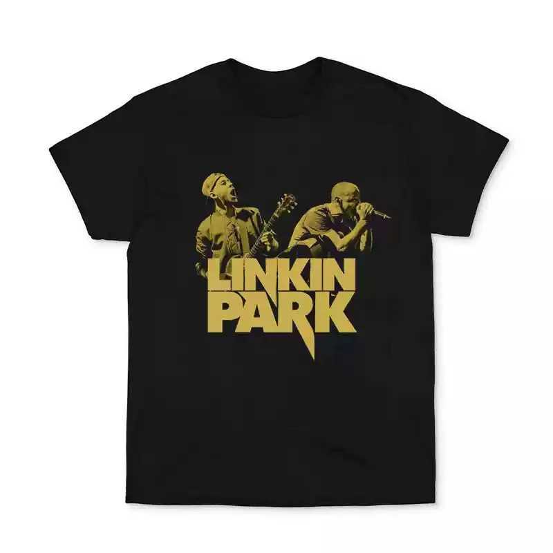 2024 Popular New Linkin Park Rock Band Europe and The United States Short-sleeved T-shirt Clothes for Men and Women AroundXJ240102