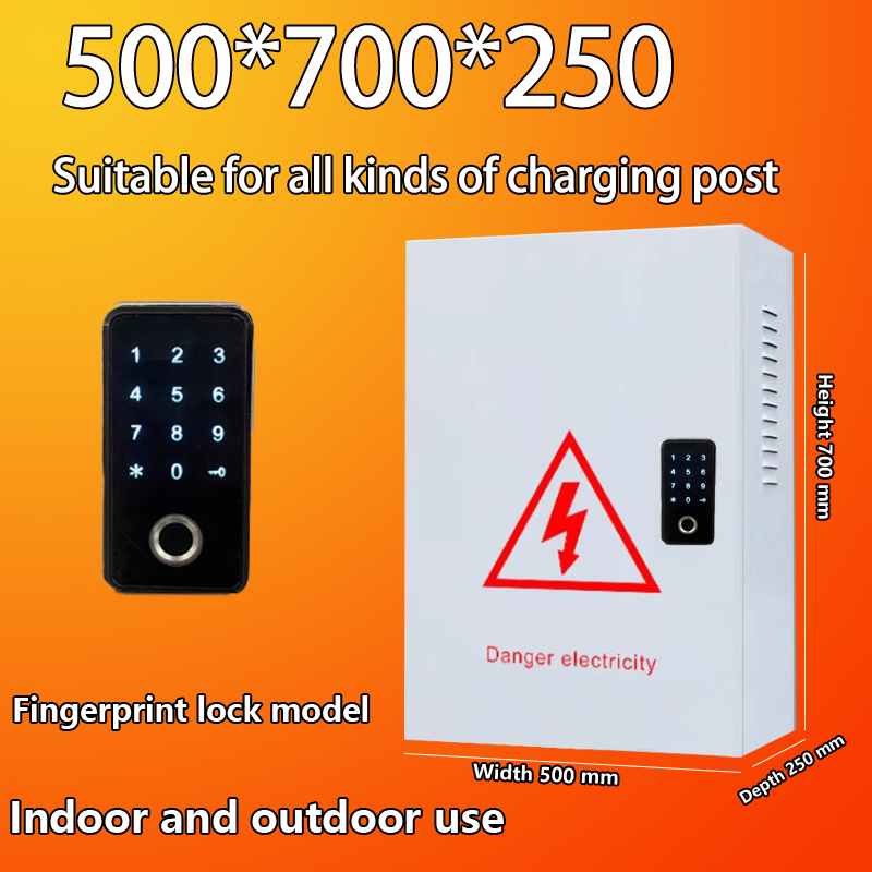Thickened Outdoor Electrical Enclosure Box with Mounting Plate Weatherproof Anti-Rust and Anti-Corrosion
