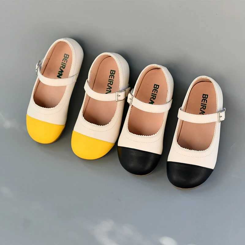 Spring Cowboy Baby Apartment Summer Leather Mixed Color Childrens Casual Shoes Soft Childrens Ballet Shoes M250103