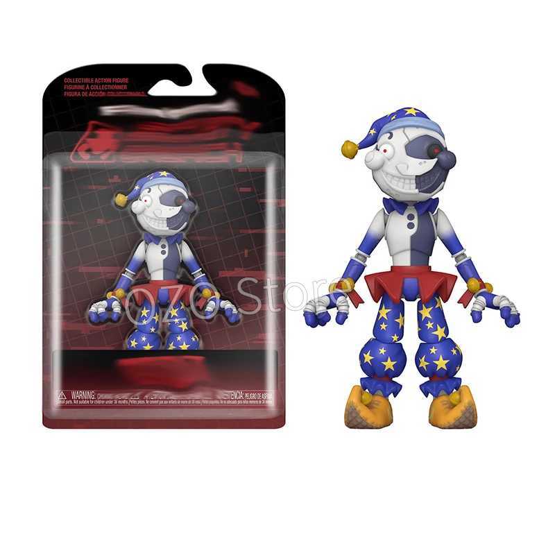 Game Model Sundrop Moondrop FNAF Action Figure Special Edition Joints Movable Collection Sun Moon Joker Figurine Toys GiftsXJ250103