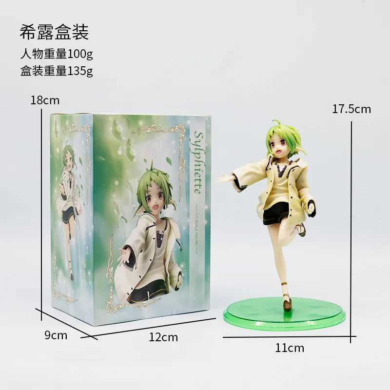 17CM Anime Mushoku Tensei Isekai Ittara Honki Dasu Sylphiette Figure 1/7 Standing Model Toy Doll Aciton Figure PVCXJ250103