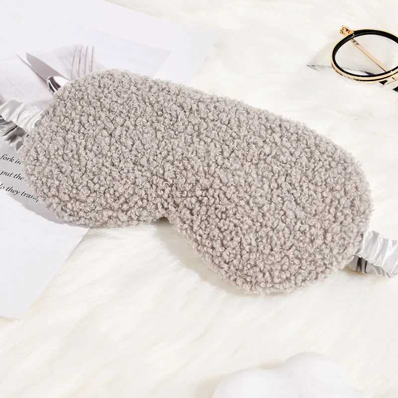 P Sleeping Eye Cover Sleep Night Mask Warm Cute Travel Relax Blindfold Block Light Eyeshade Health Sleeping Eye Care ToolsXJ250103