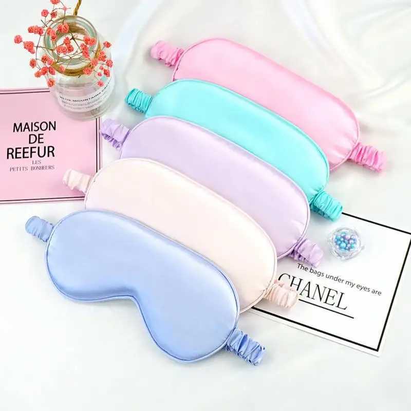 1Pc Eyeshade Sleeping Eye Mask Cover Eyepatch Solid Rest Relax Eye ShadeXJ250103