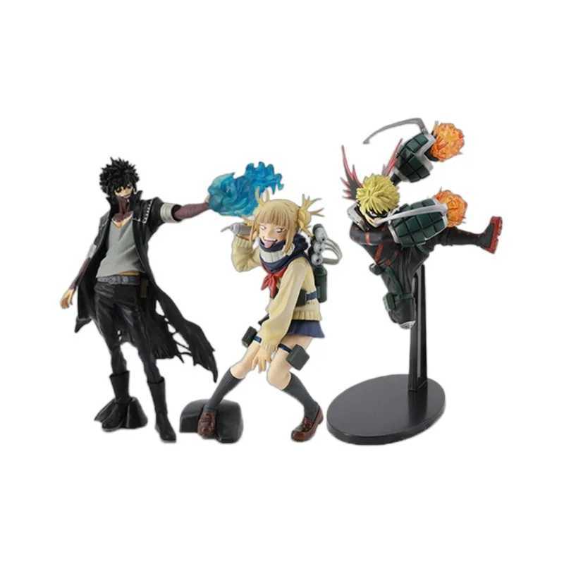 My Hero Academia Anime Figure Shoto Bakugou Boku Izuku Duke Pvc Large Action Figures Anime Character Gift Collection SeriesXJ250103