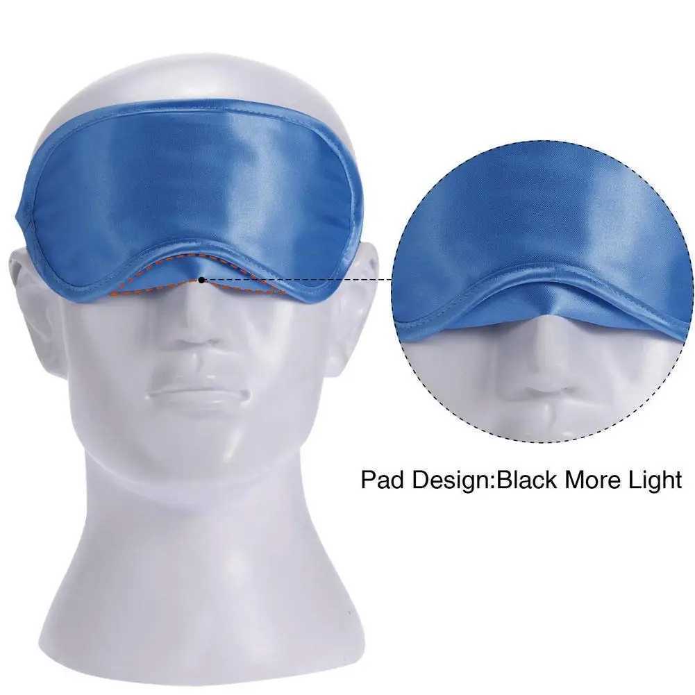 Soft Portable Eye Mask Fast Sleeping Eyeshade Cover Eye Masks Shade Patch Women Men Blindfold Travel SleepmaskerXJ250103