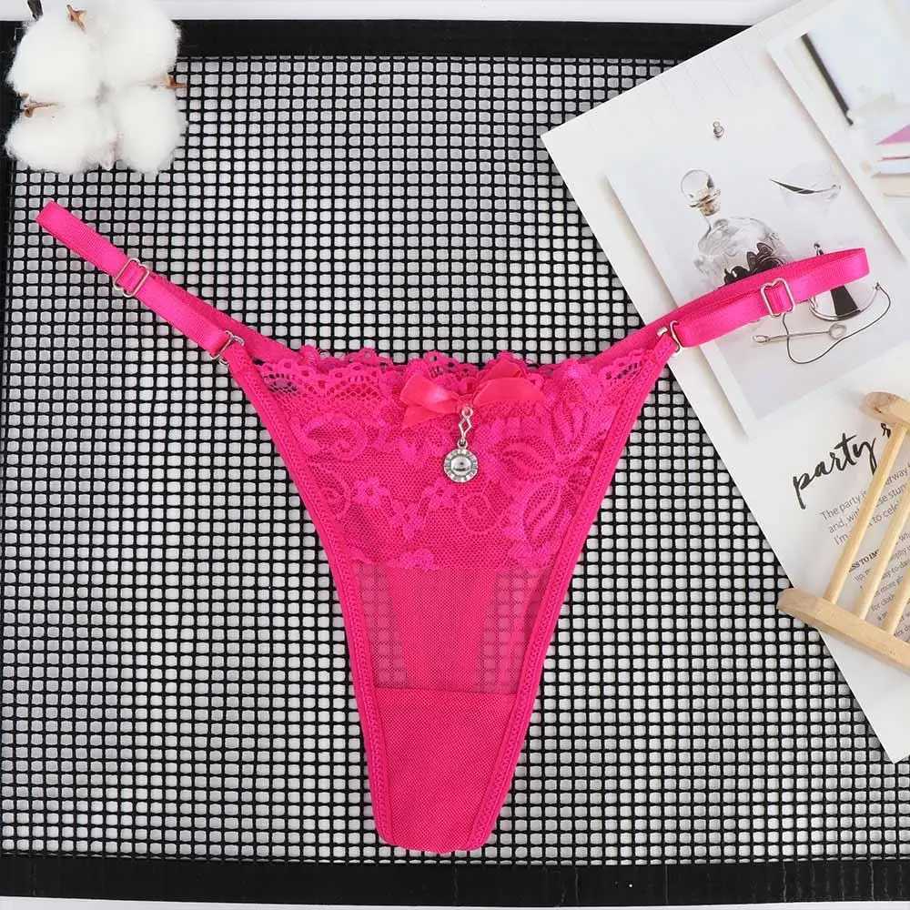New Women Knickers Lace Panties V-string Women Lingerie Knickers UnderwearXJ250103
