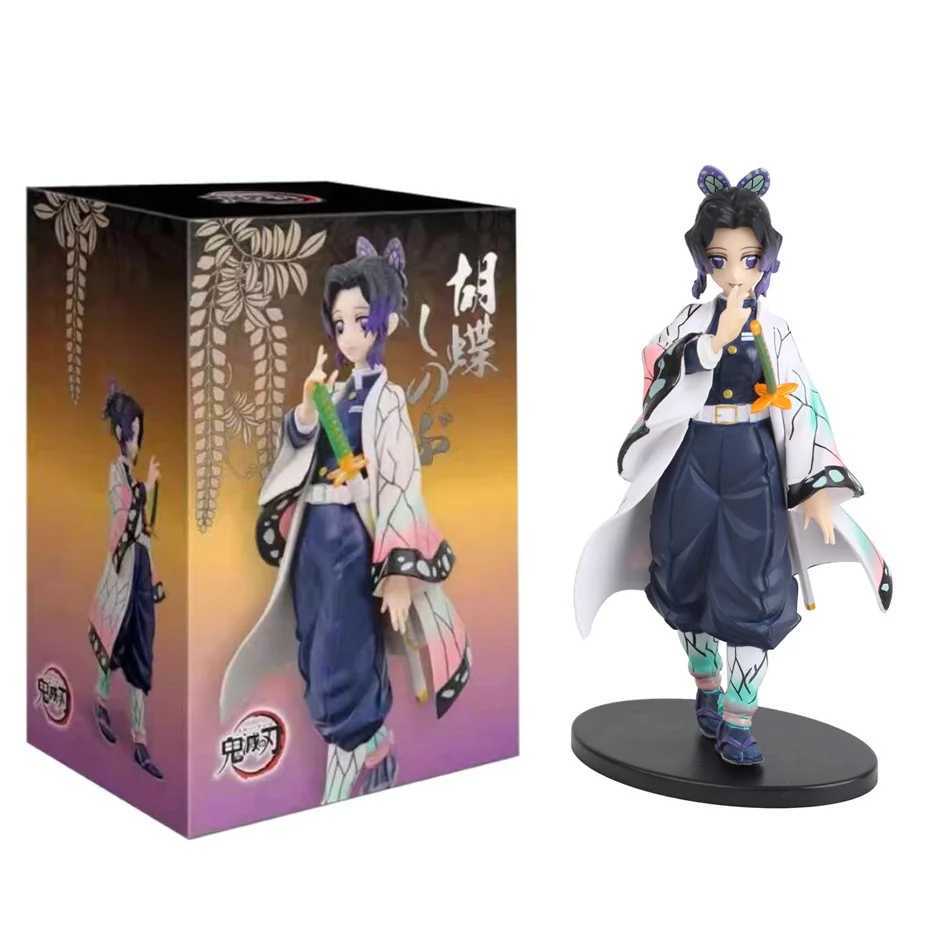 Anime 16CM Demon Slayer Kimetsu no Yaiba figure Kamado Tanjirou Action Figure Agatsuma Zenitsu Nezuko Warrior PVC Model Toys AAAXJ250103