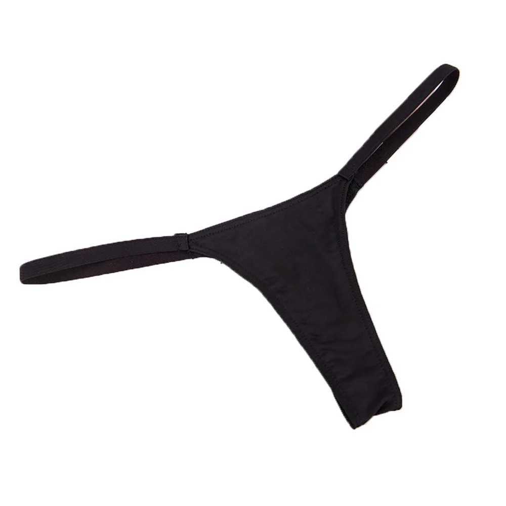 Womens intimate low rise cotton milk silk T-shaped back cotton G-striped sexy thong womens underwear W250103