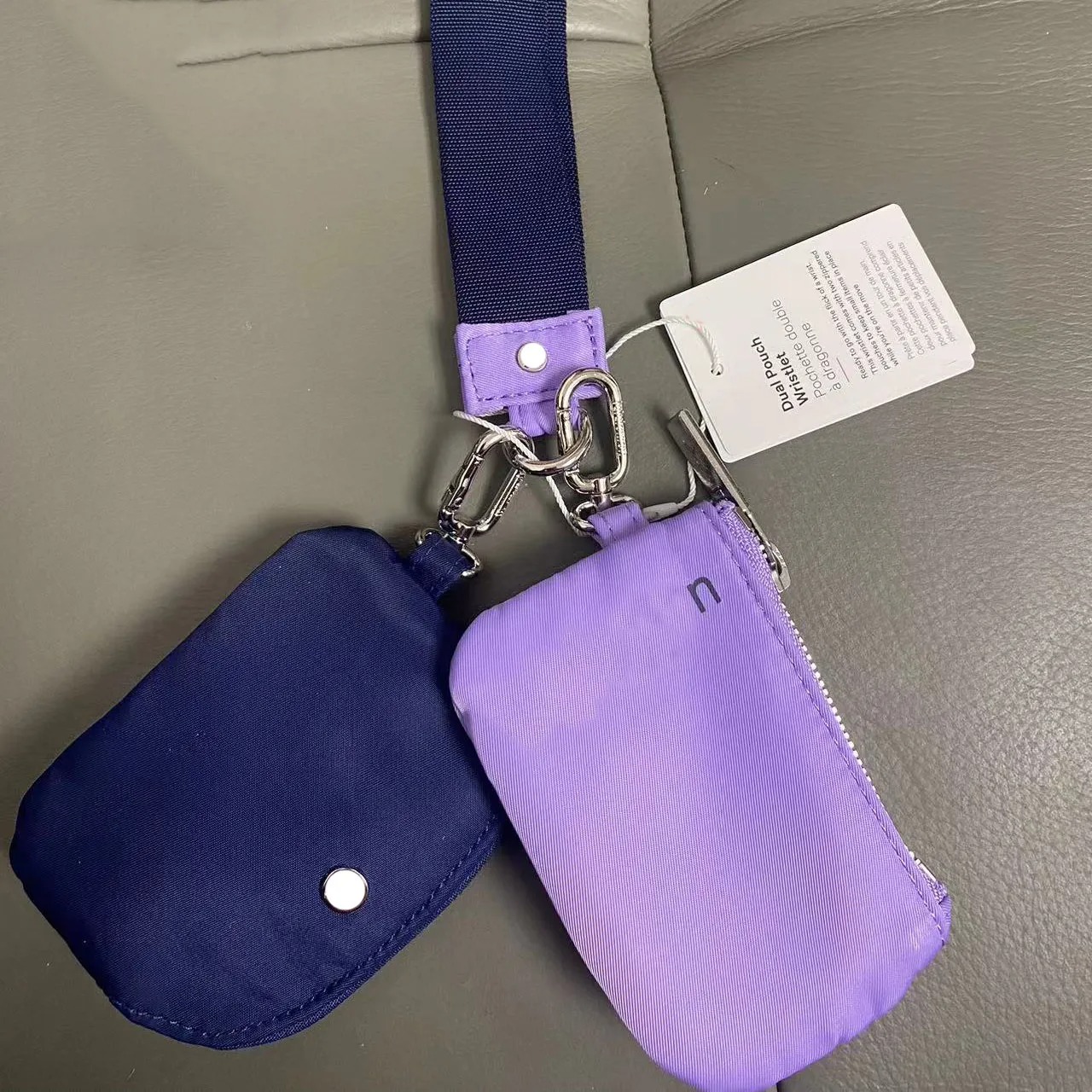 Quality everywhere Yoga Bags Pouch Mini Zip Around Wrist Portable Key chain Wallet Coin Purse Pocket Wholesale bags