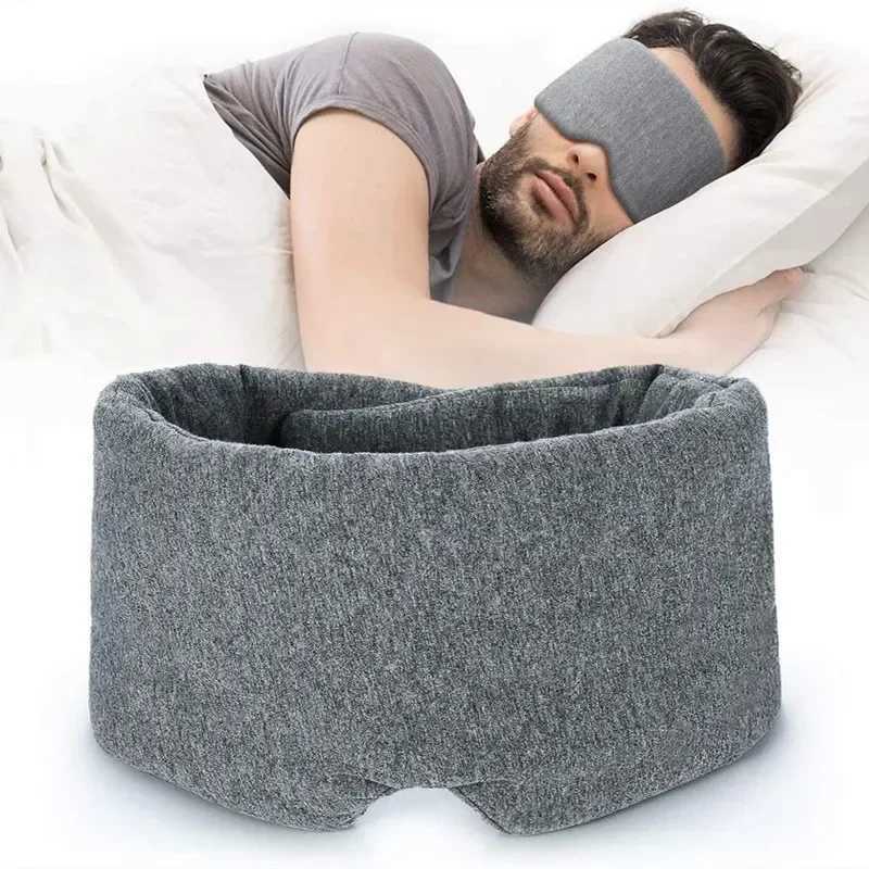 Full Surround Sleep Eye Mask Blindfold Eye Cover Patch Portable Travel Eyepatch Rest Eye Cover Sleeping Mask Night EyeshadeXJ250103