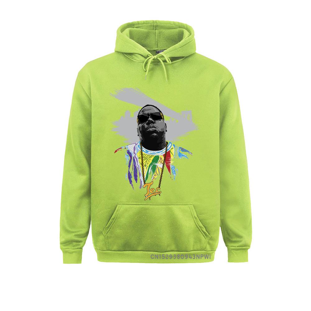 Biggie Sweatshirt Men Print Hoodies Fashion Print Hoodies Male Pocket Coats High Street Vaporwave Fashion Men's Clothes