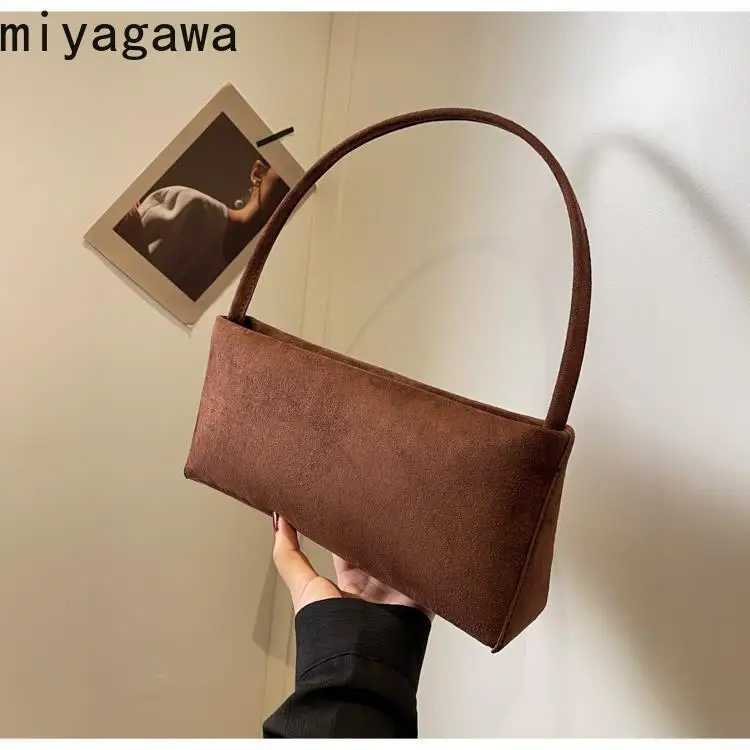 Miyaga Fi French Handhel Bag 2024 New Elegant Underarm Handbags for Wens Elegnt Crossbody Bags Z250516