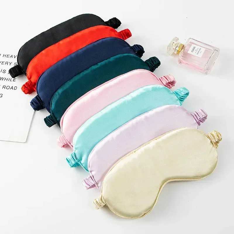 Imitated Silk Eye Patch Shading Sleep Eye Mask Eyepatch Travel Relax Cover Eyeshade Health Sleeping Shelter Eye Care ToolsXJ250103