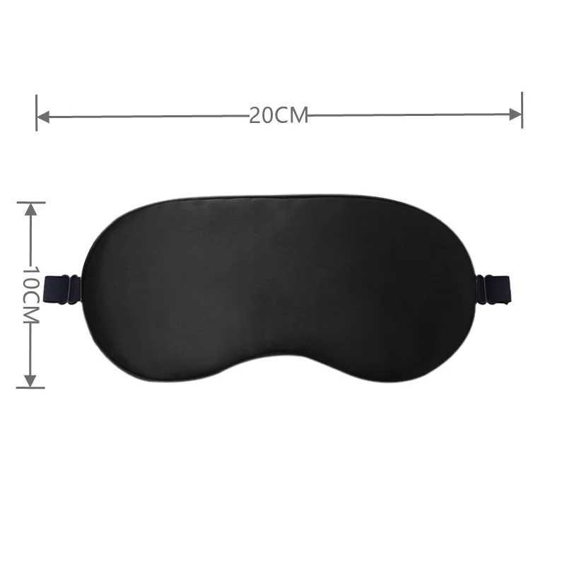 Sleep Mask Silk Eye Dream Night Mask Cover Soft Relax Eyes Bandage Sleeping Blindfold For Women Men Night Nap Heath Relaxed NapXJ250103