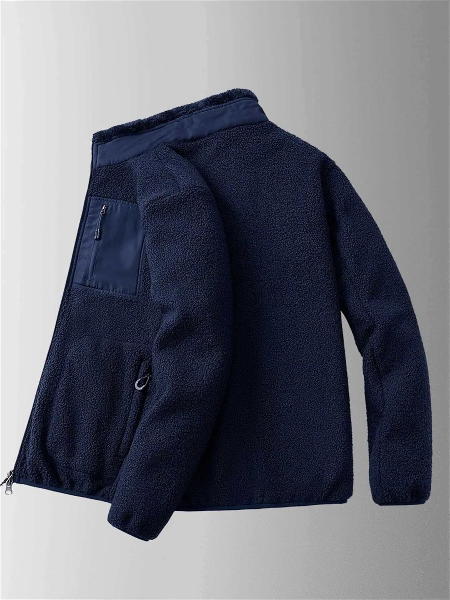 Autumn and Winter Mens Sheepskin Coat Large Teddy Wool Jacket Warm and Velvet Thick Jacket M250103