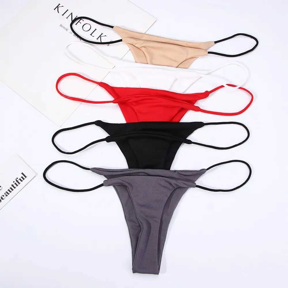 Sexy womens S-XL bikini cotton thin suspender underwear G-string underwear thong W250103