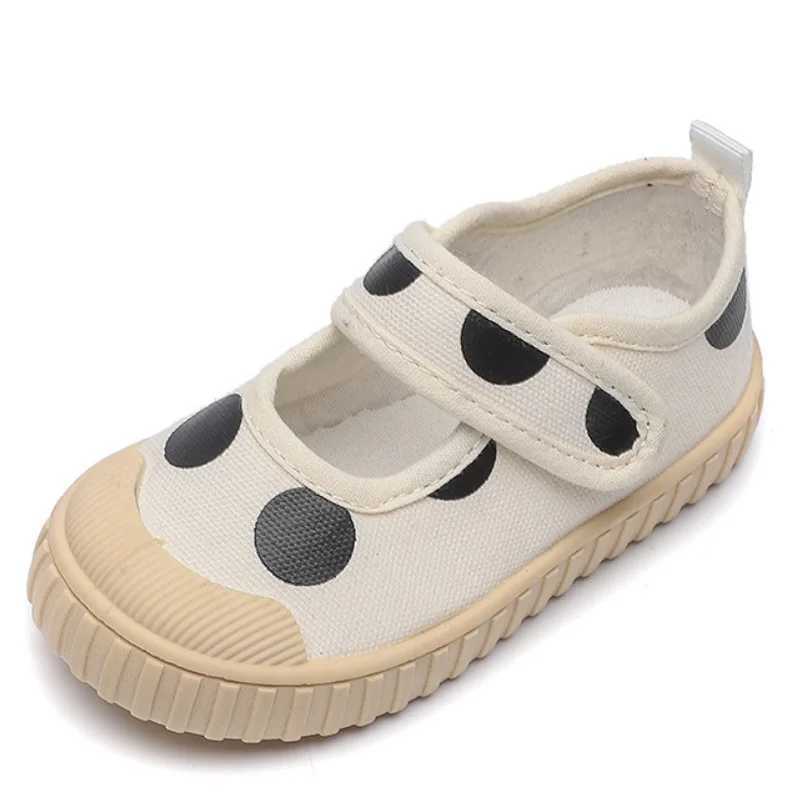 Autumn childrens casual shoes black and white breathable sports tennis princess canvas shoes childrens sports shoes CSH1134 M250103