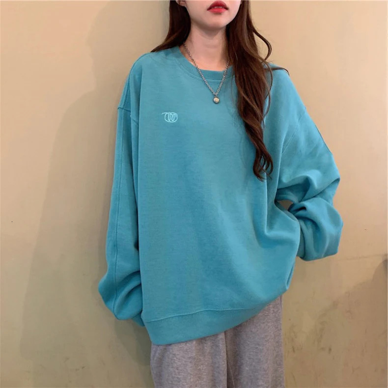 spring autumn Striped hoodies women fashion Long Sleeve Hoodie Sweatshirt Harajuku Jumper cotton Pullovers Casual oversized Coat 250103