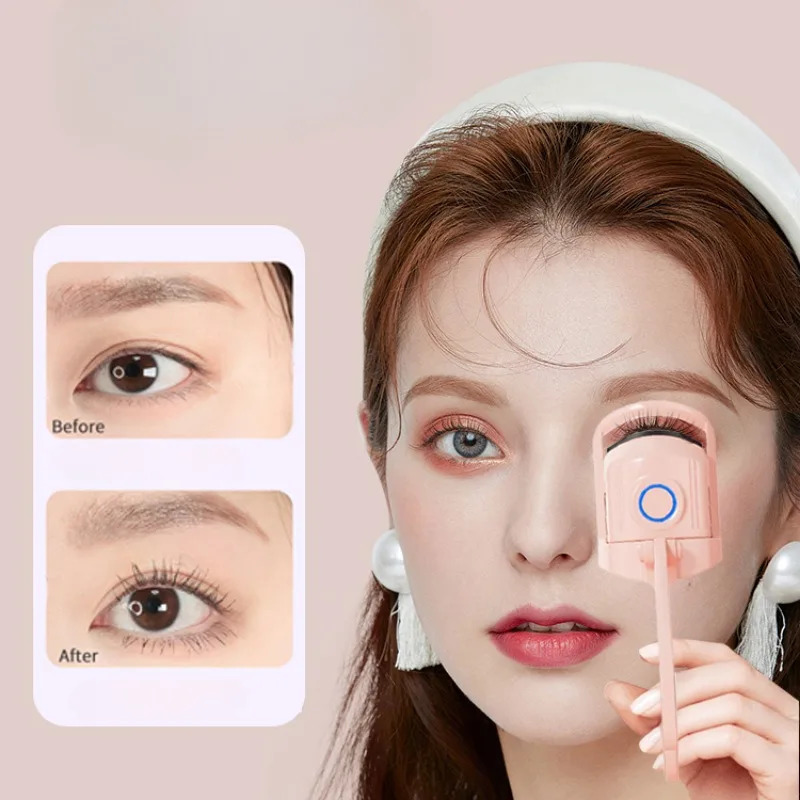 Electric eyelash curler portable electric heating iron local eyelash curler 241226