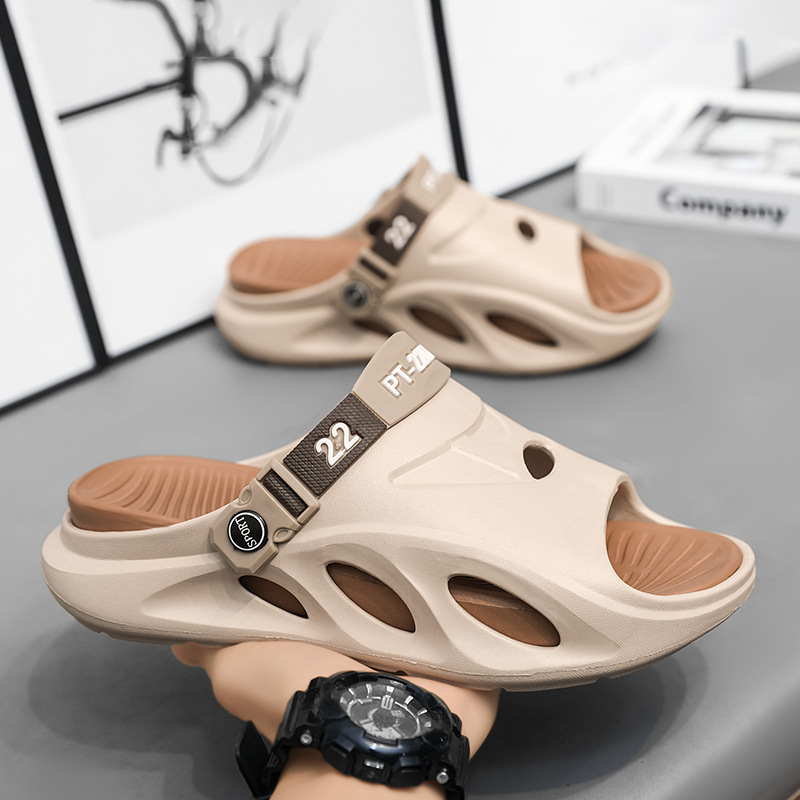 free shipping Slippers designer sandals for mens sliders flat black Slipper man Home outdoor beach Shoes