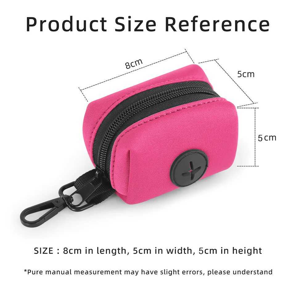 Personalized Dog Poop Bags Carrier Portable Pet Dispenser Hanging type Poop Bags for Dog Holder Garbage Holder DispensersXJ250104