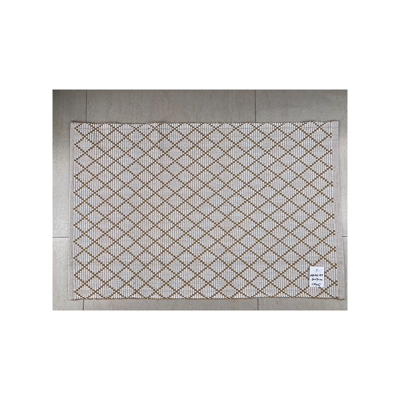 Handcrafted Cotton Rug - Durable & Highly Absorbent Floor Covering for Modern Interiors