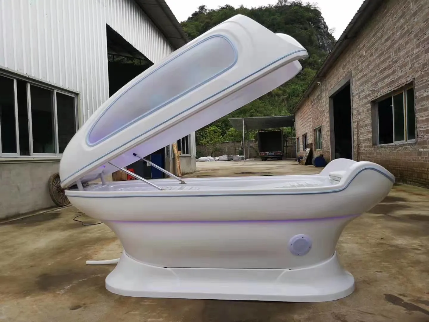 Ozone therapy infrared spa capsule slimming weight loss whitening detox hydrotherapy massage Hydro Massage Infrared Pod Ozone Water Sauna Spa Capsule