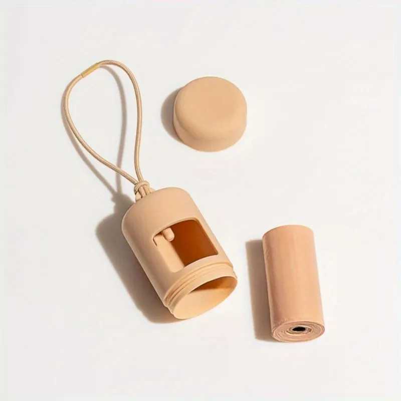1PC Portable Dog Pet Waste Bag Dispenser Mini Pet Cleaning Garbage Bag Organizer Home Kitchen SuppliesXJ250104
