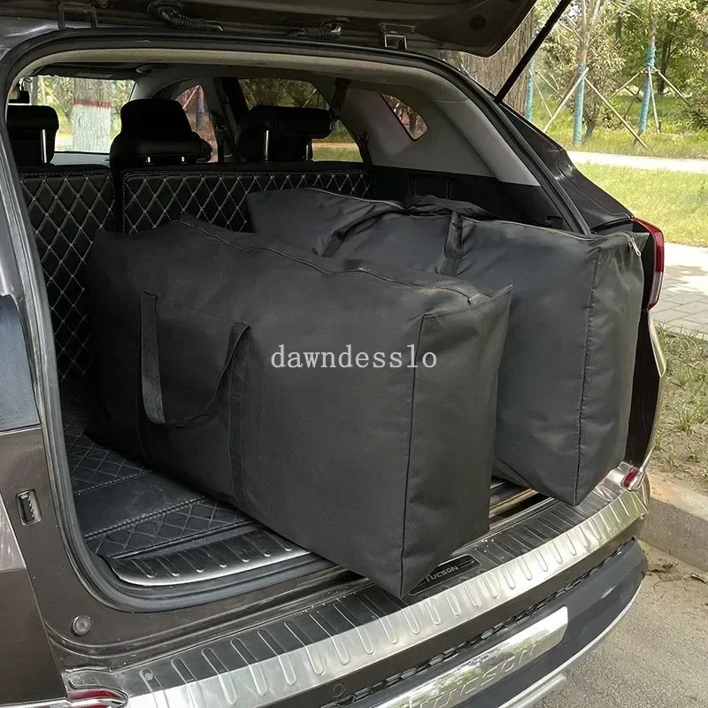 Large Waterproof Moving Luggage Bags Laundry Shopping Bag Foldable Travel Capacity Quilt Organizer 241226