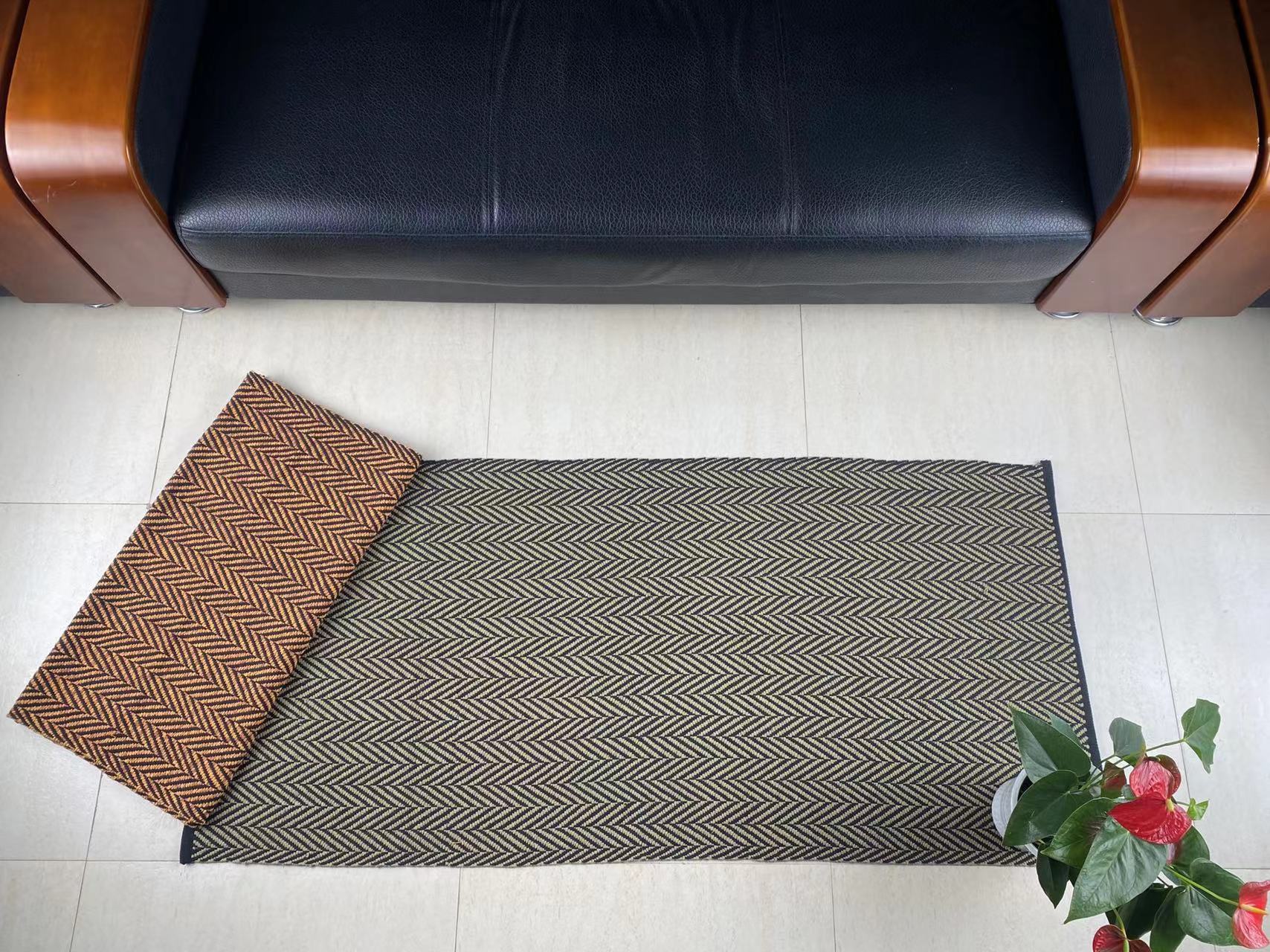 Stylish Handmade Cotton Rugs Featuring Solid Build and Advanced Moisture Wicking Technology for Elegant Environments
