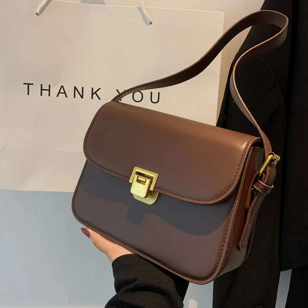 trend Popular Women leisure s PU Leather Shoulder Bag Designer Small Square Designer Handbag Fashion Crossbody Bag