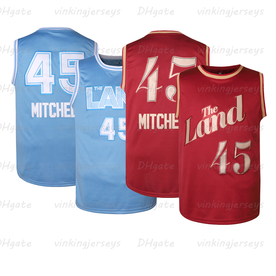 Mitchell 2024-25 basketball jerseys V-neck Breathable polyester fiber is perfect for sports