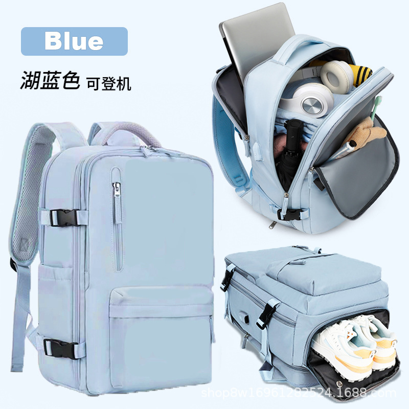 Women's Travel Backpack, Large Capacity Outdoor Hiking Backpack Middle School Students, Waterproof Computer Bag For Business Trips