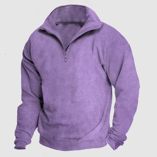 2023 Half Zip Sweater Mens Spring and Autumn 3D Digital Printing High Collar Half Zip Sweater Mens Style