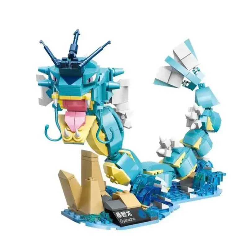 Blocks Charizard Mewtwo Bulbasaur Building Blocks Cartoon Figure Model Bricks Sets Movie Doll Model Kids Toys For Children Gift H240104