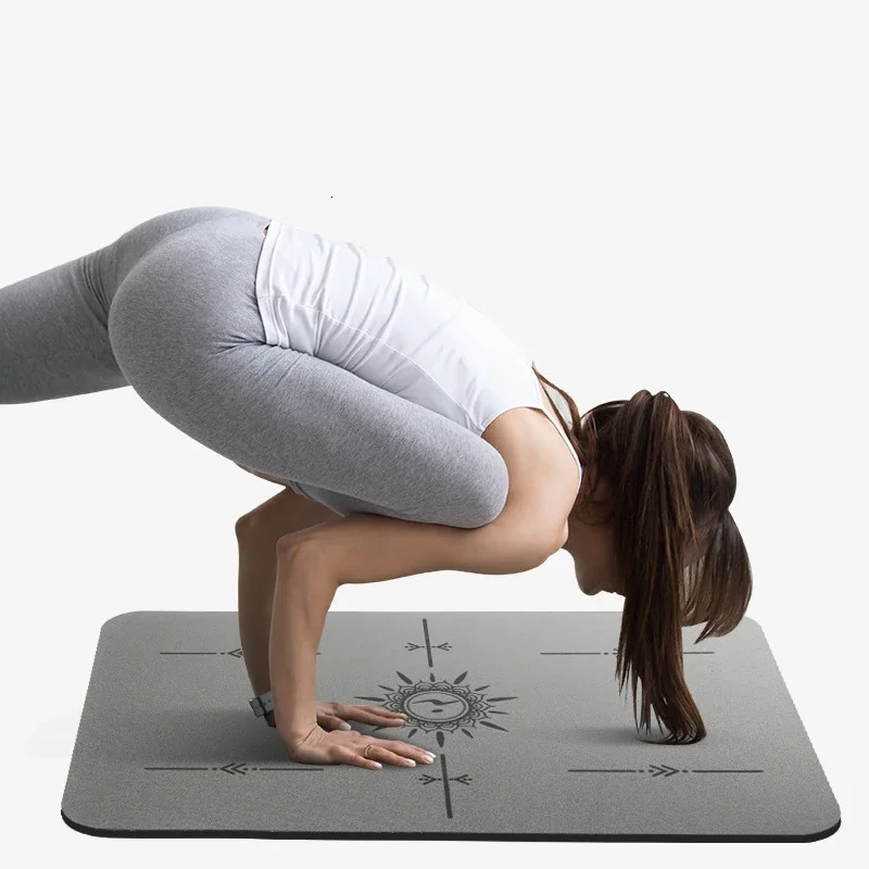 Mini Flat Support Mat Non-slip Polyurethane Rubber Yoga Mat 40 X 60CM Inverted Balance Knee Fitness Mat Thickness 5mm 250102