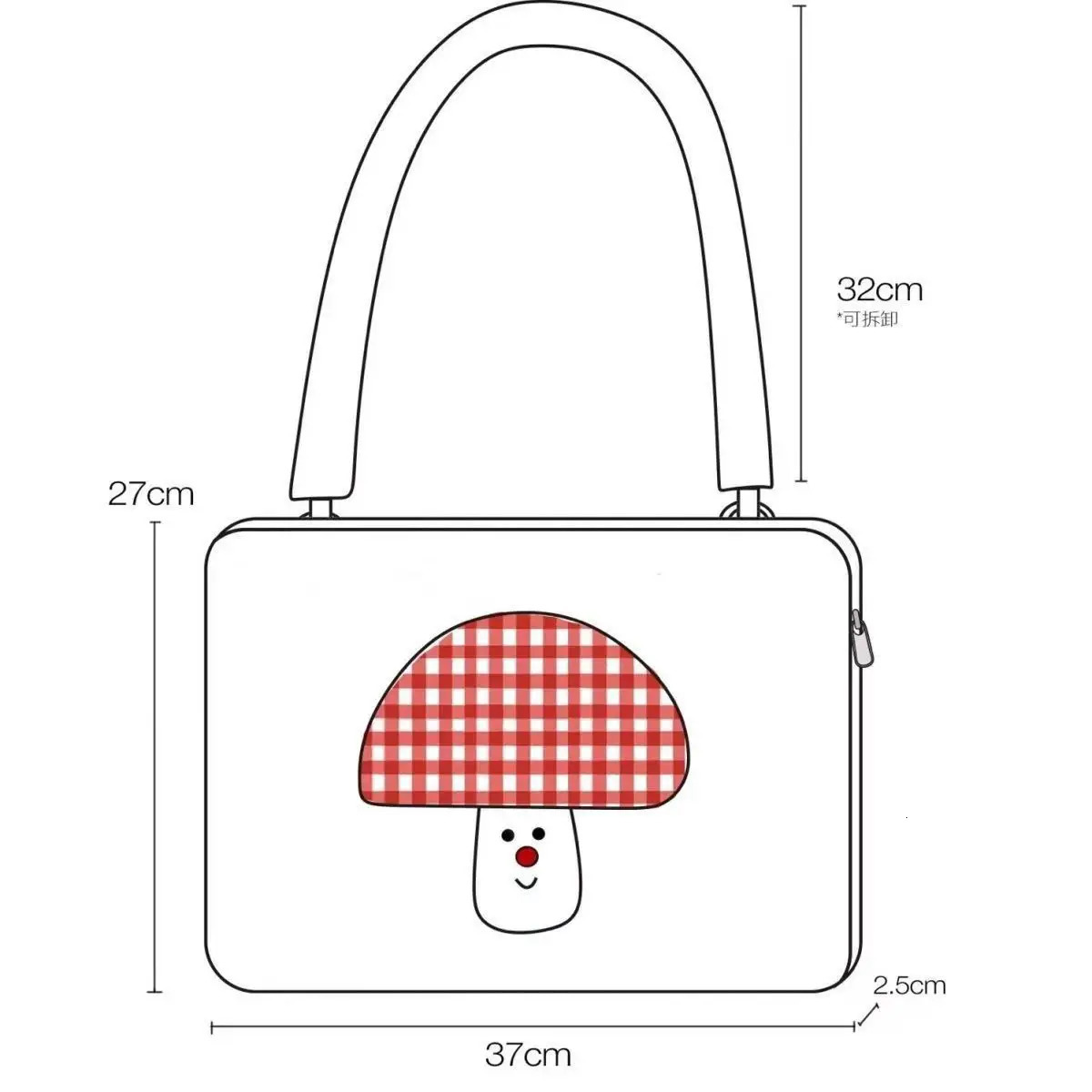 Ins Cute Laptop Handbag Tablet Bag Pouch Hand Bag 14/15inch For Anti-shock 250102