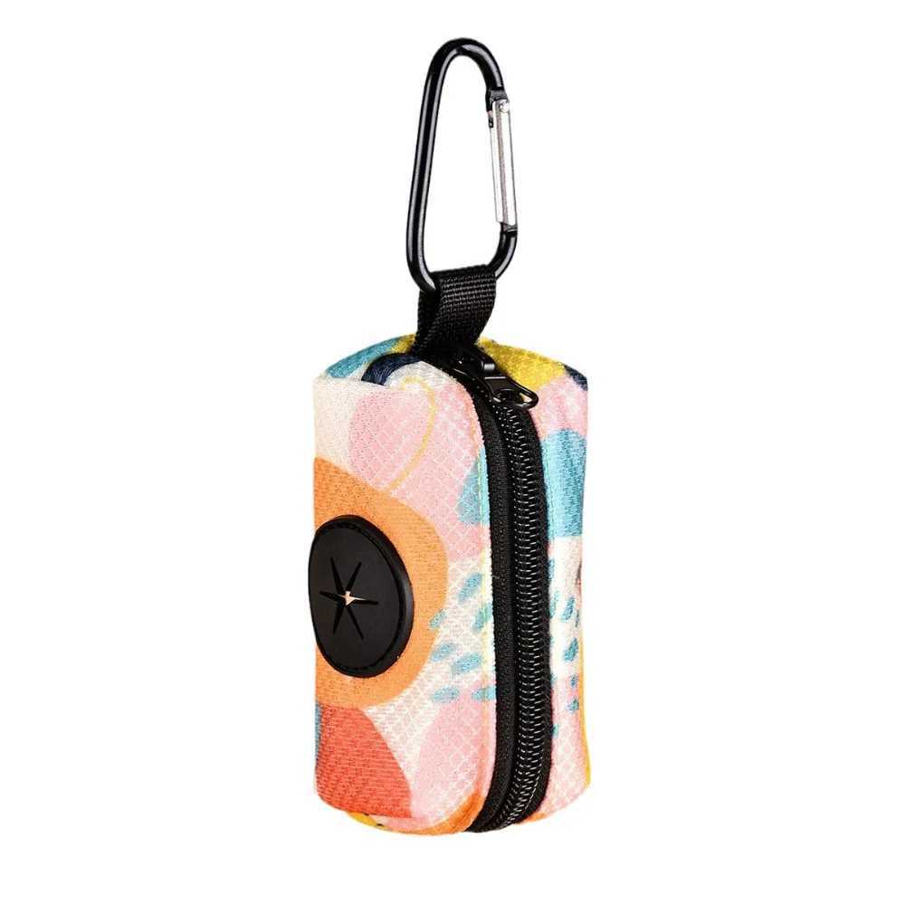 Fashion Pet Out Garbage Bag Portable Outdoor Dog Walking Cleaning Poop Box Holder Dispenser Attaches To Rope Storage ContainerXJ250104