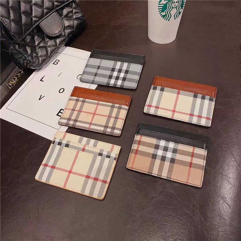 Designer Card Holders man women Card bag Trendy striped card bag unisex credit card holder creative multi slot card bag couple
