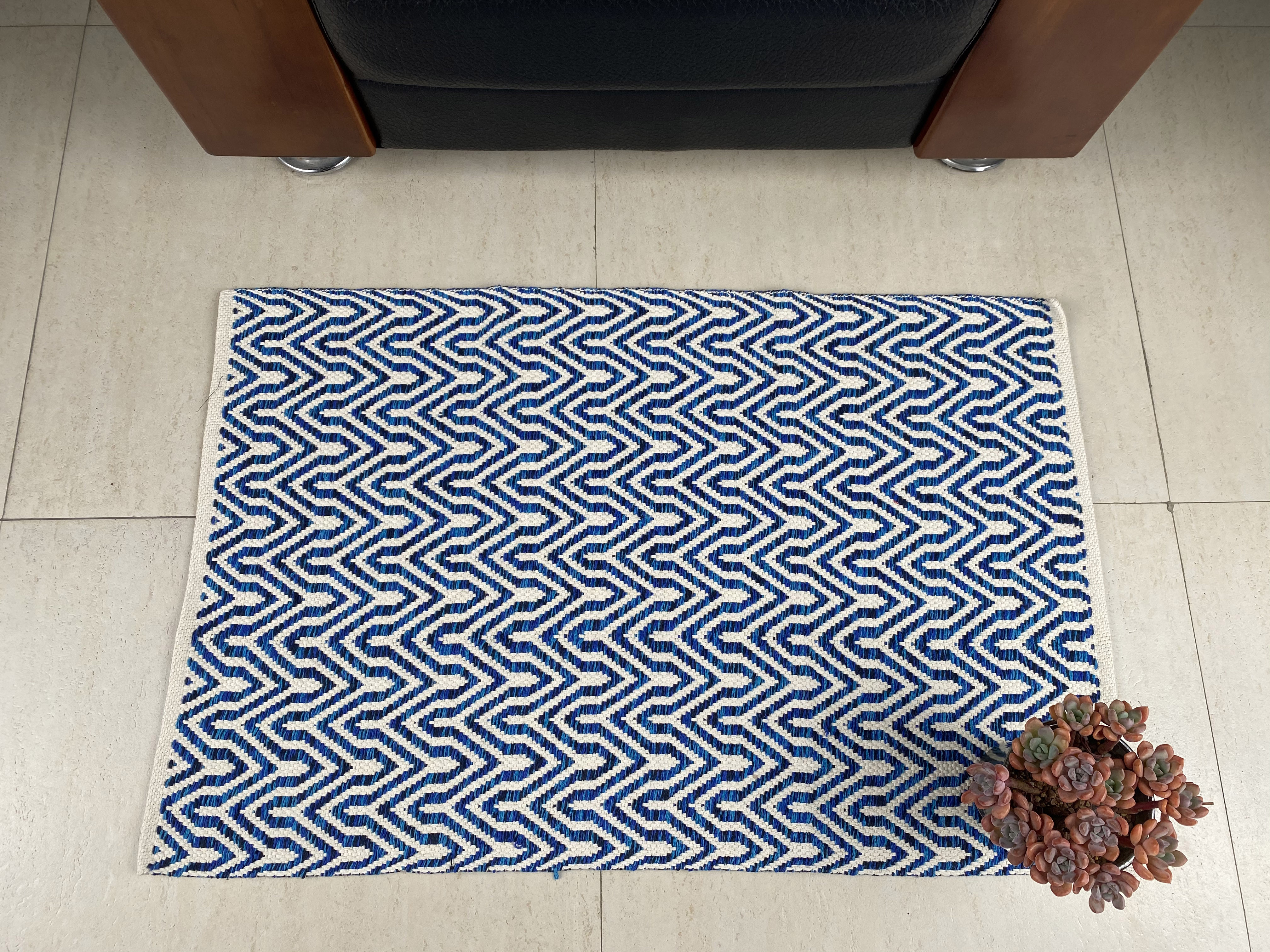 Handcrafted Premium Cotton Rugs Available in Various Styles for Any Space